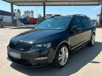 Gebraucht Skoda Octavia vRS 184 PS (135 kW) 2014 Schwarz Kombi