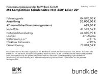 gebraucht BMW M4 Competition Schalensitze H/K 360° Laser 20''