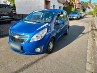 Second-hand Chevrolet Spark 68 CP (50 kW) 2012 Albastru Hatchback