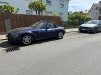 Gebraucht BMW Z3 Sport Line 140 PS (102 kW) 1996 Blau Cabrio