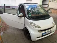 Gebraucht Smart ForTwo Cabrio Brabus 98 PS (72 kW) 2008 Weiß Cabrio