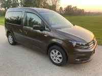 Gebraucht VW Caddy 102 PS (75 kW) 2016 Braun Van / Kleinbus