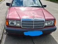 Gebraucht Mercedes 190 109 PS (80 kW) 1992 Rot Limousine
