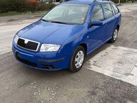 Gebraucht Skoda Fabia 80 PS (58 kW) 2007 Blau Kombi