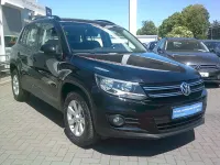 Gebraucht VW Tiguan Trendline 122 PS (89 kW) 2012 Schwarz SUV