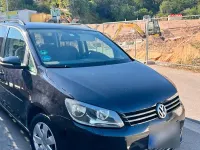 Gebraucht VW Touran 2012 Schwarz Van / Kleinbus