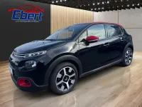 Gebraucht Citroën C3 Shine 110 PS (80 kW) 2018 Schwarz Kleinwagen