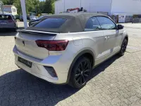 Gebraucht VW T-Roc Cabriolet R-line 150 PS (110 kW) 2022 Silber Cabrio