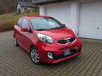 Gebraucht Kia Picanto Platinum 86 PS (63 kW) 2015 Rot Kleinwagen