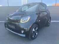 Gebraucht Smart ForTwo Coupé Exclusive 60 kW (82 PS) 2021 Schwarz Kleinwagen