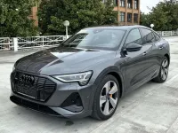 Gebraucht Audi e-tron Sportback S-Line 300 kW (408 PS) 2022 Daytonagrau perleffekt SUV