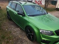 Gebraucht Skoda Octavia RS 184 PS (135 kW) 2016 Grün Kleinwagen