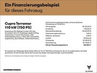 Ny Cupra Terramar 150 HK (110 kW) 2026 Sort SUV
