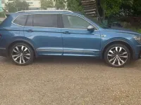 Gebraucht VW Tiguan Allspace Highline 239 PS (175 kW) 2020 Blau SUV