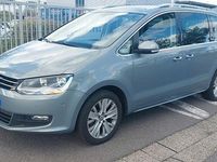 Gebraucht VW Sharan Life 140 PS (102 kW) 2014 Blau Van / Kleinbus