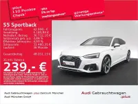 Gebraucht Audi S5 Sportback Ambiente 341 PS (250 kW) 2022 Ibisweiß Kleinwagen