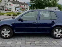 Gebraucht VW Golf IV 75 PS (55 kW) 2002 Blau Kleinwagen