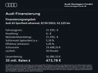 Gebraucht Audi A5 Advanced Plus 150 PS (110 kW) 2023 Mythosschwarz metallic Coupé