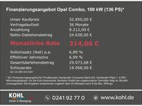 gebraucht Opel Combo-e Life Cargo Edition Klimaanlage DAB Trennwand
