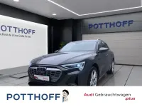 Gebraucht Audi Q8 e-tron S-Line 250 kW (340 PS) 2024 Grau SUV
