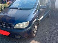 Gebraucht Opel Zafira 125 PS (91 kW) 2001 Blau Van / Kleinbus