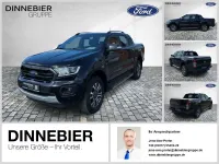 Gebraucht Ford Ranger Wildtrack 212 PS (155 kW) 2021 Obsidian schwarz metallic Pickup