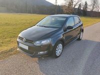 Gebraucht VW Polo Match 69 PS (50 kW) 2012 Schwarz Kleinwagen