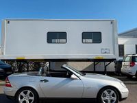 Gebraucht Mercedes SLK230 197 PS (144 kW) 1997 Silber Cabrio