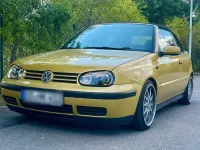 Gebraucht VW Golf IV 101 PS (74 kW) 1999 Gold Cabrio