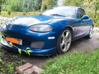 Occasion Mazda MX5 140 ch (102 kW) 1999 Bleue Cabriolet