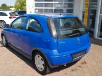 Gebraucht Opel Corsa Edition 60 PS (44 kW) 2006 Atlantisblau/blue Kleinwagen