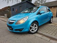 Używany Opel Corsa Edition 87 KM (63 kW) 2010 Niebieski Sedan/Limuzyna
