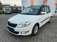 Gebraucht Skoda Roomster Style 86 PS (63 kW) 2012 Weiß Van / Kleinbus