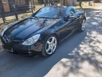 Gebraucht Mercedes SLK200 163 PS (119 kW) 2004 Schwarz Cabrio