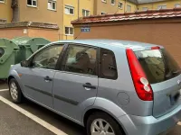 Gebraucht Ford Fiesta 80 PS (58 kW) 2007 Blau Kleinwagen