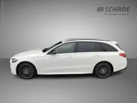 Gebraucht Mercedes C220 AMG line 197 PS (144 kW) 2026 Weiß Kombi