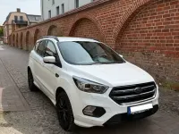 Gebraucht Ford Kuga ST-Line 150 PS (110 kW) 2017 Weiß SUV