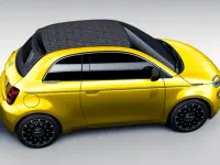 Neu Fiat 500C La Prima 65 PS (47 kW) 2026 Sun of italy gelb metallic Cabrio