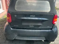 Usata Smart ForTwo Cabrio 41 CV (30 kW) 2004 Nero Cabrio