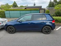 Gebraucht VW Golf VI Comfortline 104 PS (76 kW) 2010 Blau Kleinwagen