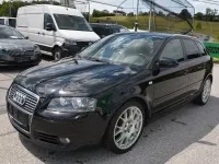 Gebraucht Audi A3 S-Line 140 PS (102 kW) 2007 Schwarz Kleinwagen