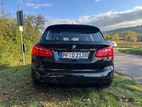 Gebraucht BMW 218 Active Tourer 136 PS (100 kW) 2016 Schwarz Van / Kleinbus