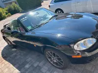 Gebraucht Mazda MX5 110 PS (80 kW) 2004 Schwarz Cabrio