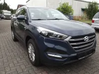 Gebraucht Hyundai Tucson GO! 177 PS (130 kW) 2017 Blau SUV