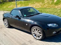 Gebraucht Mazda MX5 126 PS (92 kW) 2008 Schwarz Cabrio
