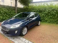 Gebraucht Ford Fiesta Titanium 125 PS (91 kW) 2019 Blau Kleinwagen