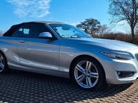 Gebraucht BMW 218 Advantage 136 PS (100 kW) 2016 Silber Cabrio