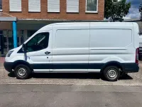 Gebraucht Ford Transit Trend 101 PS (74 kW) 2014 Weiß Van / Kleinbus