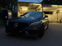 Gebraucht Mercedes C220 AMG line 170 PS (125 kW) 2015 Blau Coupé