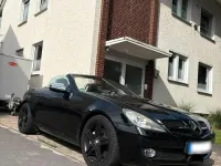 Gebraucht Mercedes SLK200 Sport 184 PS (135 kW) 2010 Schwarz Cabrio